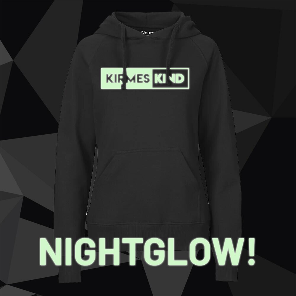 Kirmeskind Modern Nightglow Damen Hoodie