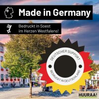 Unisex Socken Kirmeskind Vintage Größe 37/41 White