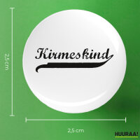 Button Kirmeskind Vintage Größe 25mm
