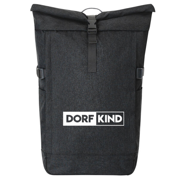 Kurierrucksack Dorfkind Modern 30-44 Liter Black Melange