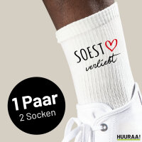 Unisex Socken Soest verliebt Größe 37/46