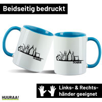 Kaffeetasse Soest Skyline 330ml Blau