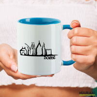 Kaffeetasse Soest Skyline 330ml Blau