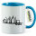 Kaffeetasse Soest Skyline 330ml Blau