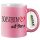 Glitzertasse Soesterin mit Herz 330ml Pink