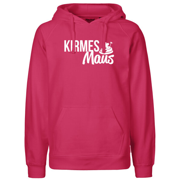 Kirmesmaus Herren Hoodie L Pink