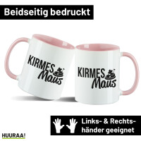 Kirmesmaus Kaffeetasse 330ml Rosa