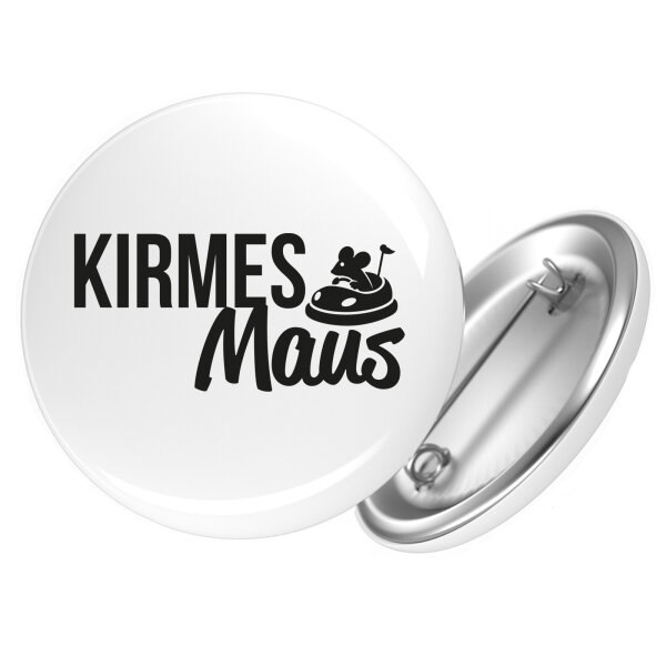 Kirmesmaus Button 59mm Anstecker
