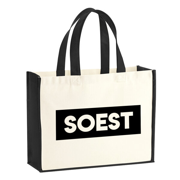 Soest Classic Jutetasche 21 Liter Black