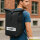 Soest Classic Kurierrucksack 30-44 Liter Black Melange