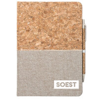 Soest Classic Notizbuch A5 80 Blatt inkl. Kugelschreiber