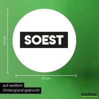 Soest Classic Aufkleber 10cm Sticker