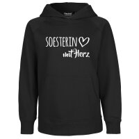Soesterin mit Herz Kids Hoodie 92-158