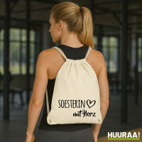 Soesterin mit Herz Turnbeutel 12 Liter