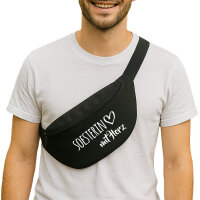 Soesterin mit Herz Bauchtasche 2,5 Liter Black