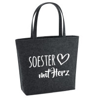 Soester mit Herz Filzshopper 22 Liter