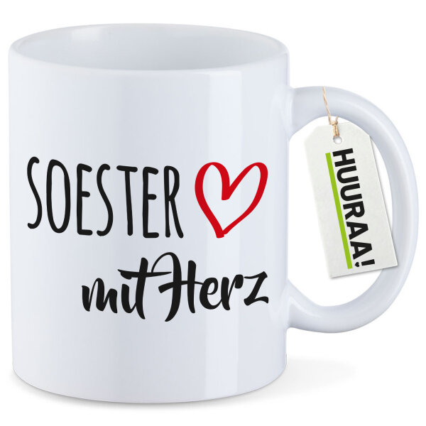 Soester mit Herz Kaffeetasse 330ml