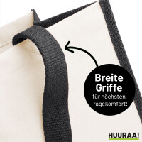 Soest Skyline Jutetasche 21 Liter Black