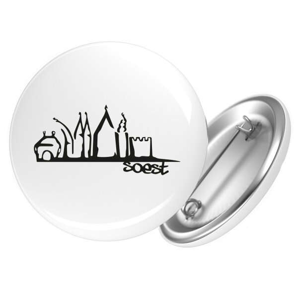 Soest Skyline Button Anstecker