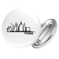 Soest Skyline Button Anstecker