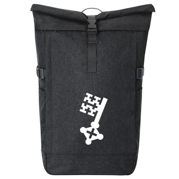 Soester Schlüssel Kurierrucksack 30-44 Liter Black Melange