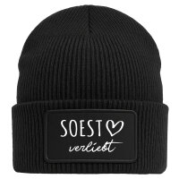 Soest verliebt Beanie Black Mütze