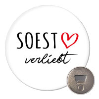 Soest verliebt Magnet 59mm Kühlschrankmagnet...