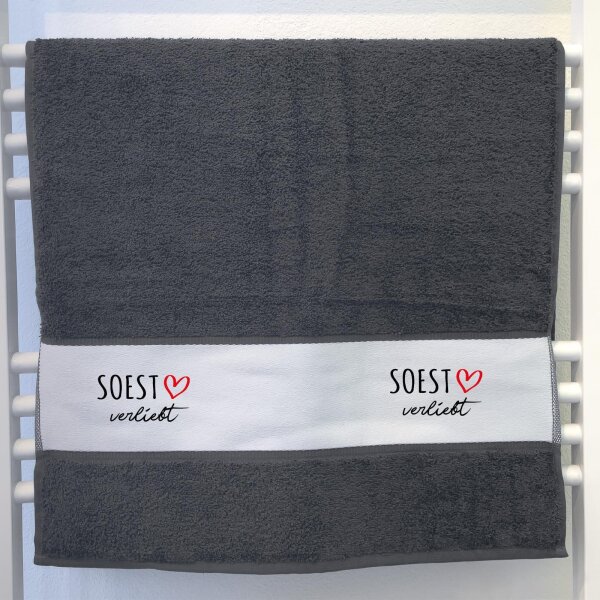 Soest verliebt Handtuch 50x100cm