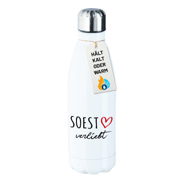 Soest verliebt Edelstahl-Trinkflasche 500ml