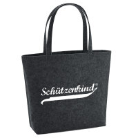 Schützenkind Vintage Filzshopper 22 Liter Charcoal...