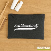 Schützenkind Vintage Kulturbeutel 1 Liter Filz...
