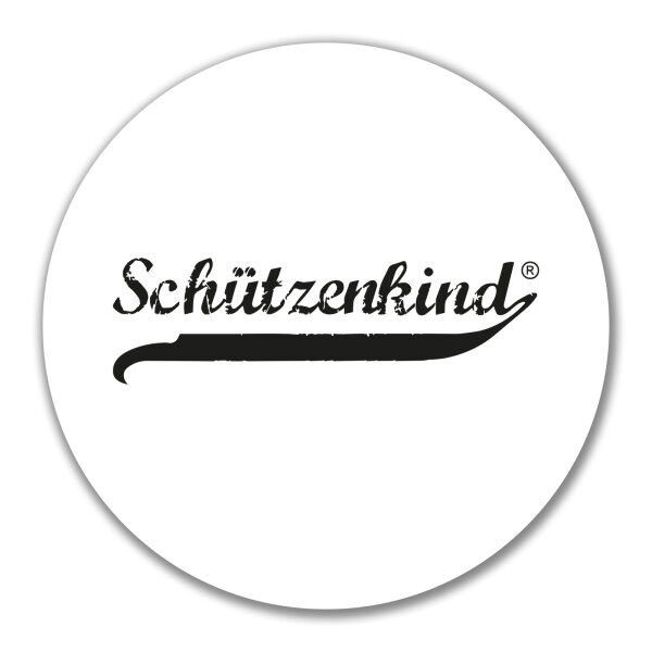 Schützenkind Vintage Aufkleber 10cm Sticker