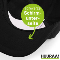 Kirmeskind Vintage Cappy Mütze Black