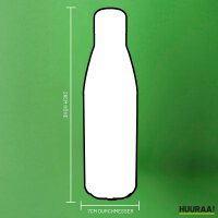 Kirmeskind Vintage Edelstahl-Trinkflasche 500ml