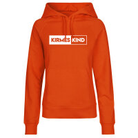 Kirmeskind Modern Damen Hoodie XL Orange