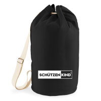 Schützenkind Modern Seesack 20 Liter Rucksack Black