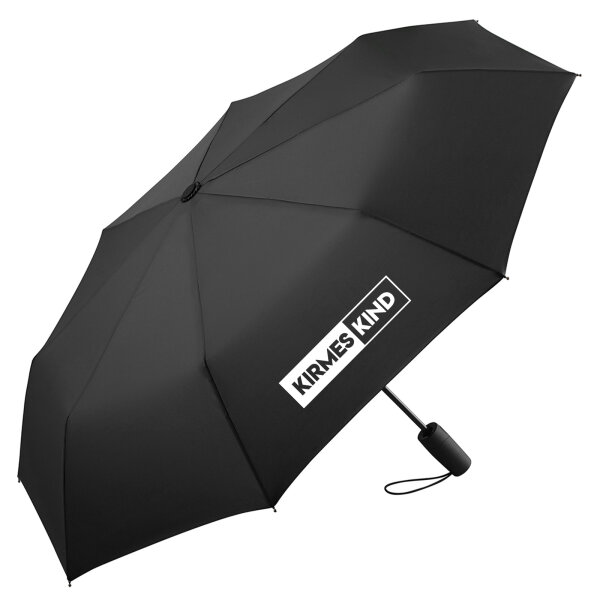 Kirmeskind Modern Regenschirm 98cm Schwarz