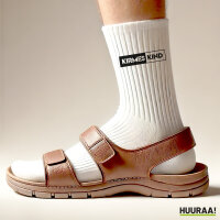 Kirmeskind Modern Unisex Socken 37/46 White Motiv Tennissocken