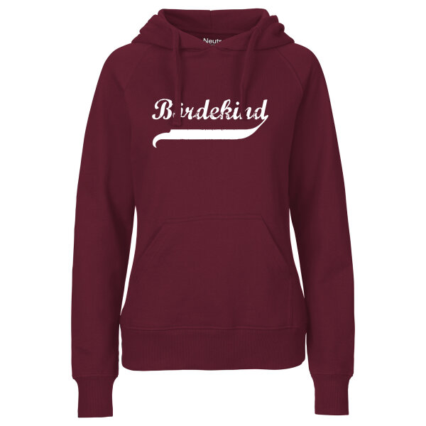Bördekind Vintage Damen Hoodie L Bordeaux