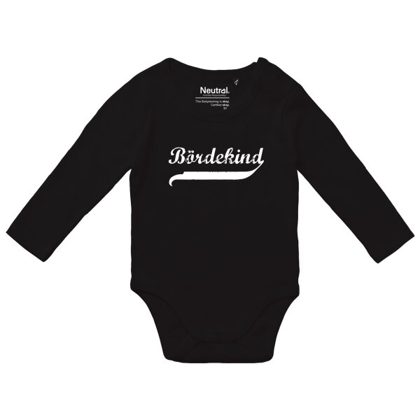 Bördekind Vintage Baby Body62 Black