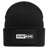 Dorfkind Modern Beanie Black Mütze