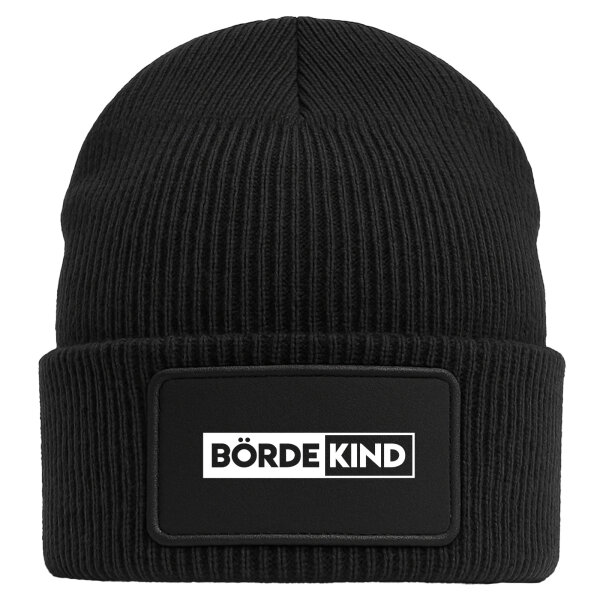 Bördekind Modern Beanie Black Mütze