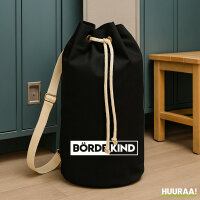 Bördekind Modern Seesack 20 Liter Rucksack Black