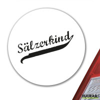 Sälzerkind Vintage Aufkleber 10cm Sticker