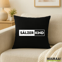 Sälzerkind Modern Kissen 40x40cm