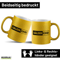 Sälzerkind Modern Glitzertasse 330ml