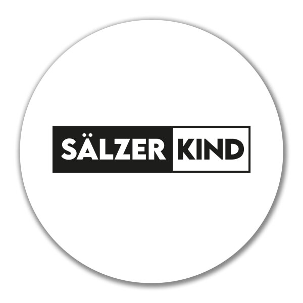 Sälzerkind Modern Aufkleber 10cm Sticker