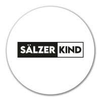 Sälzerkind Modern Aufkleber 10cm Sticker