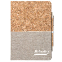 Möhnekind Vintage Notizbuch A5 80 Blatt inkl....