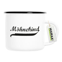 Möhnekind Vintage Emaille Tasse 300ml Vintage...